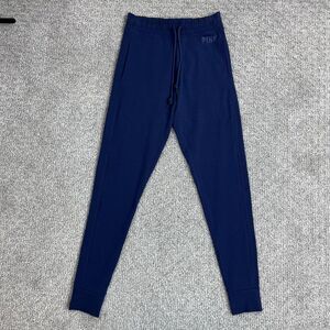PINK Victorias Secret Pants Womens XS Blue High Waist Campus Jogger Lounge